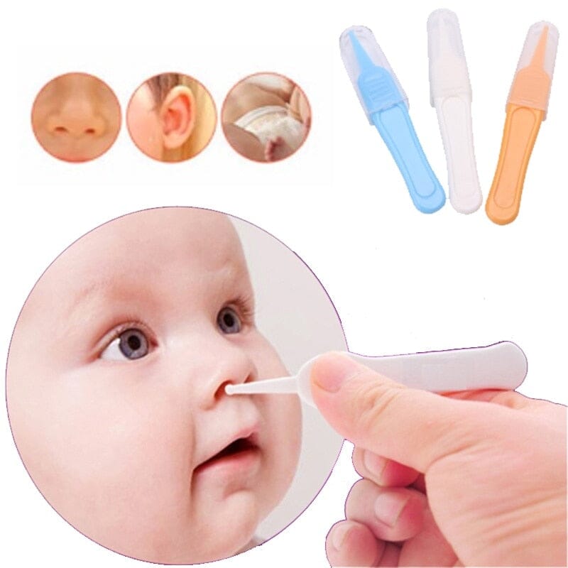 PinClean™ - Outil de nettoyage bébé | Nez & Oreilles - Maman et petit