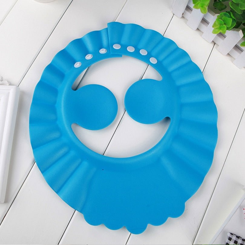 Visière chapeau pour douche bébé I ShampooCap™ - Maman et petit