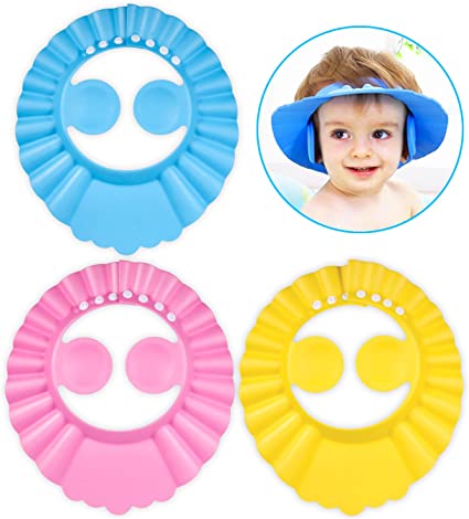 Visière chapeau pour douche bébé I ShampooCap™ - Maman et petit