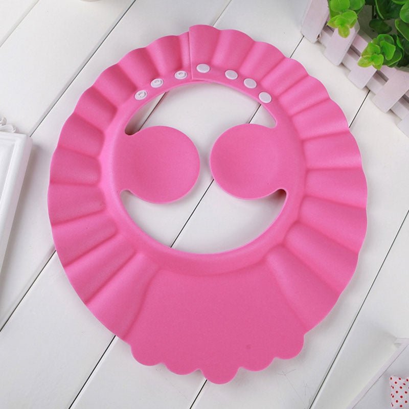 Visière chapeau pour douche bébé I ShampooCap™ - Maman et petit