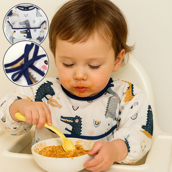 Bavoir bébé | tablier d'alimentation pour  0-2 ans