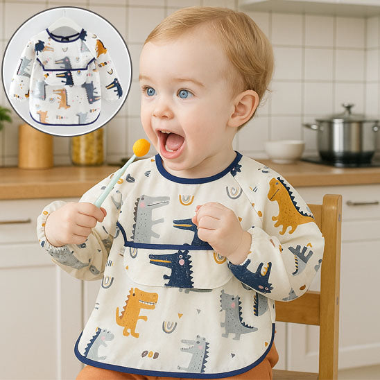 Bavoir bébé | tablier d'alimentation pour  0-2 ans